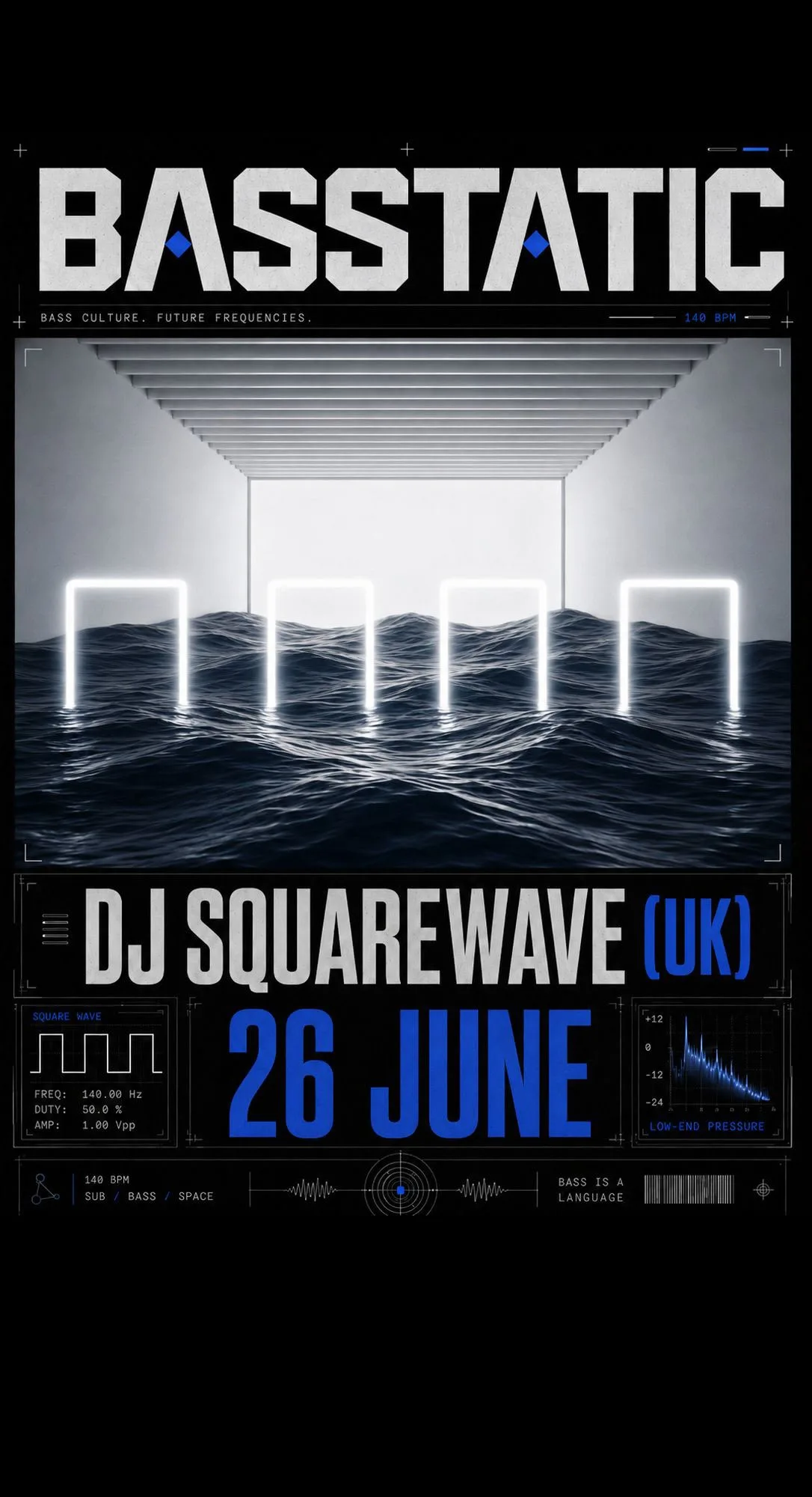 BASSTATIC x SQUAREWAVE