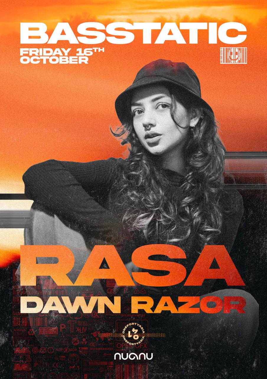 BASSTATIC x RASA x DAWN RAZOR — 16 October 2026